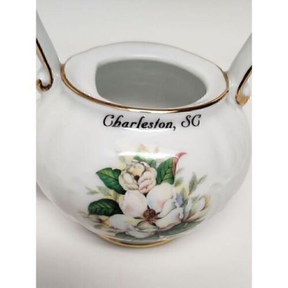Fielder Keepsakes by LusterWare Charleston SC Mini Teapot  Teapot Fixed … - Picture 5 of 10